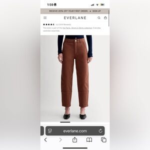Everlane Women's Brown Jeans